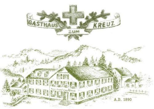 Lautenbach Gasthof Und Pension Zum Kreuz מראה חיצוני תמונה